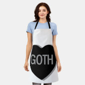Candy Heart - Goth Schürze (Getragen)