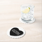 Candy Heart - Goth Untersetzer (Vor Ort)