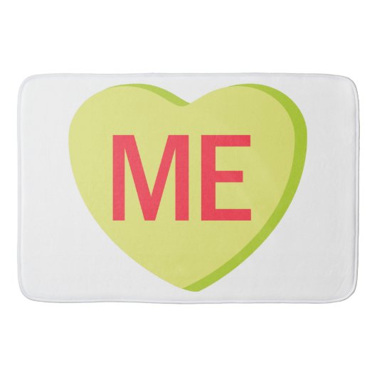 Candy Heart - ICH Badematte (Vorderseite)