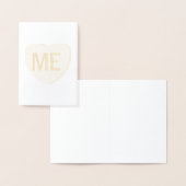 Candy Heart - ICH Folienkarte (Anzeige)