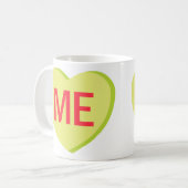 Candy Heart - ICH Kaffeetasse (Vorderseite Links)
