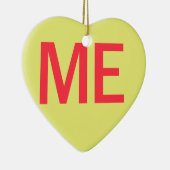 Candy Heart - ICH Keramik Ornament (Rechts)