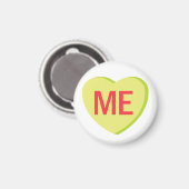 Candy Heart - ICH Magnet (Vorderseite/Rückseite)
