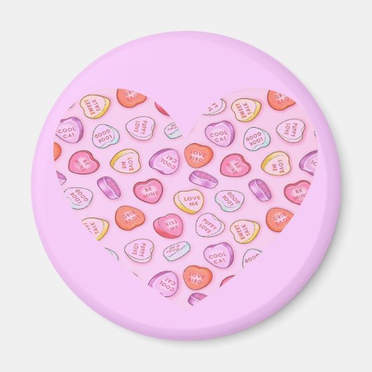 Candy Heart Magnet (Vorne)