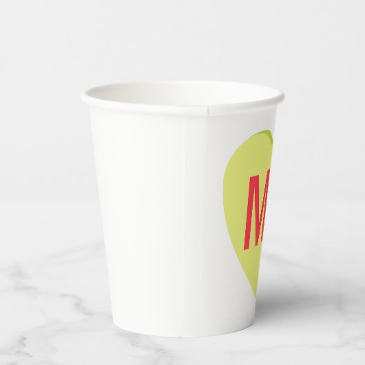 Candy Heart - ME Pappbecher (Rechts)