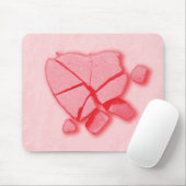 Candy Heart Mousepad (Mit Mouse)