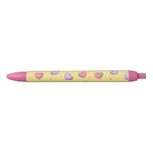 Candy Heart Pink und Yellow Pen