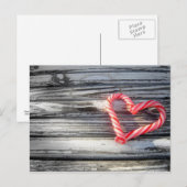Candy Heart Postcard Postkarte (Vorne/Hinten)