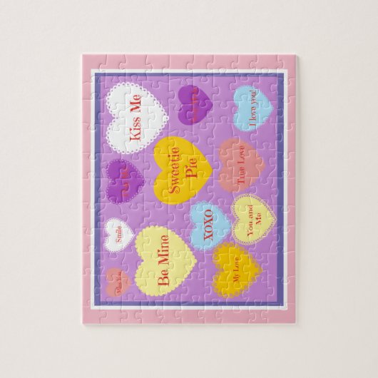 Candy Heart Puzzle (Vertikal)