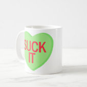 Candy Heart - SIND ZUM KOTZEN IT Kaffeetasse (Vorderseite Links)