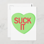 Candy Heart - SIND ZUM KOTZEN IT Postkarte (Vorne/Hinten)