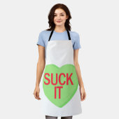 Candy Heart - SIND ZUM KOTZEN IT Schürze (Getragen)