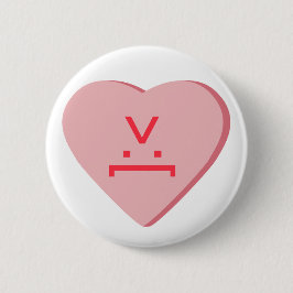 Candy Heart - Teufelskreis Button
