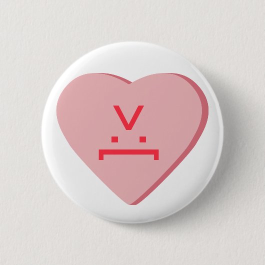 Candy Heart - Teufelskreis Button (Vorderseite)