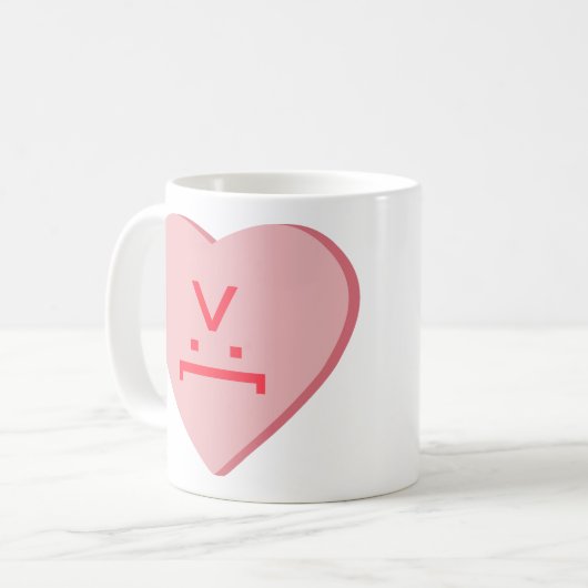 Candy Heart - Teufelskreis Kaffeetasse (Vorderseite Links)