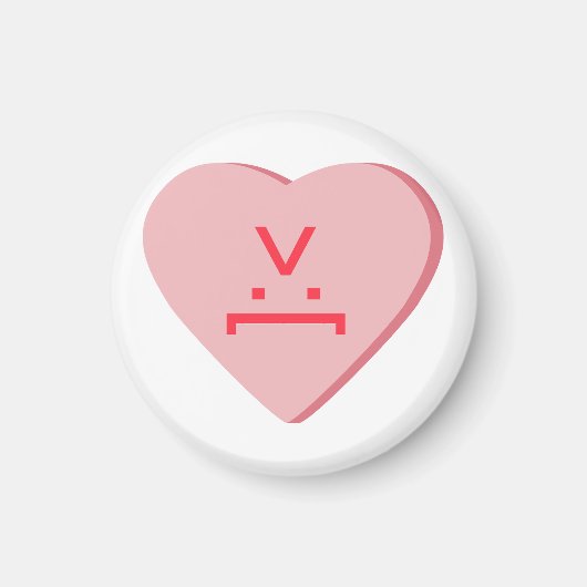 Candy Heart - Teufelskreis Magnet (Vorne)