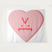 Candy Heart - Teufelskreis Wandteppich (Vorderseite (Horizontal))