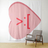 Candy Heart - Teufelskreis Wandteppich (Beispiel)