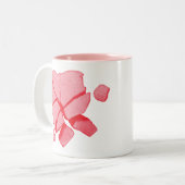 Candy Heart Zweifarbige Tasse (Vorderseite Links)