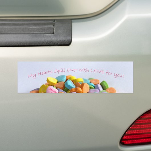 Candy Hearts Autoaufkleber (Auf Auto)