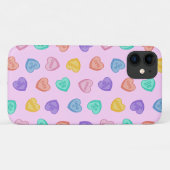 Candy Hearts Case-Mate iPhone Hülle (Rückseite (Horizontal))
