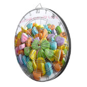 Candy Hearts Dartscheibe (Vorderseite rechts)