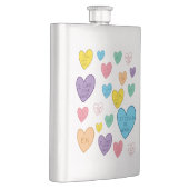 Candy Hearts Flachmann (Rechts)