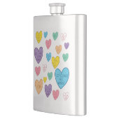 Candy Hearts Flachmann (Links)