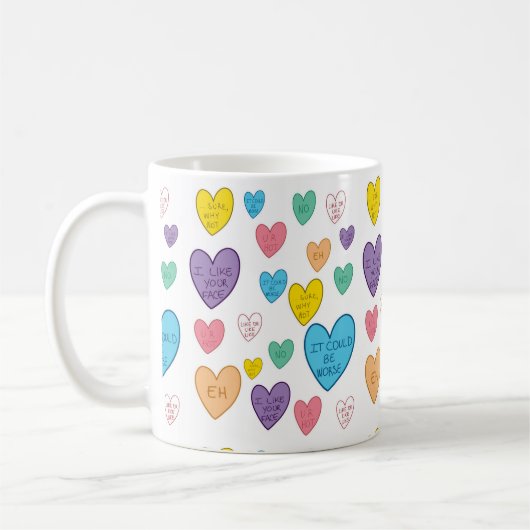 Candy Hearts Kaffeetasse (Links)