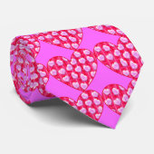 Candy Hearts Krawatte (Gerollt)