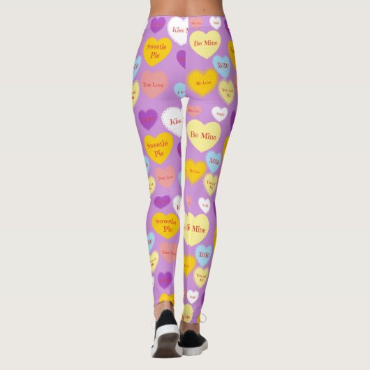 Candy Hearts Leggings (Rückseite)