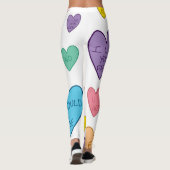 Candy Hearts Leggings (Rückseite)