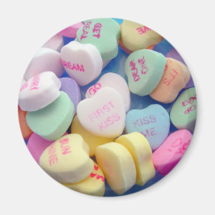 Candy Hearts Magnet