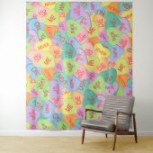 Candy Hearts Pattern - SFW Wandteppich (Beispiel)