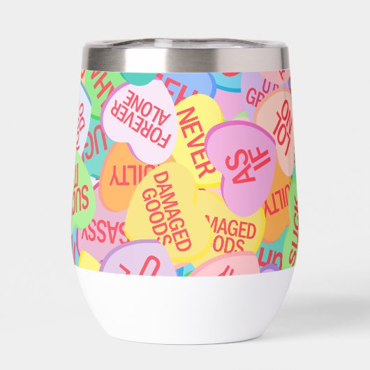 Candy Hearts Pattern V. 2.0 (Rückseite)