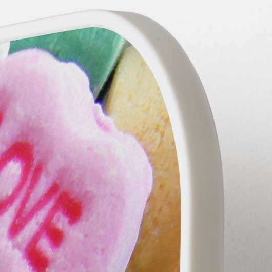 Candy Hearts Pickleball Schläger (Linke Seite)