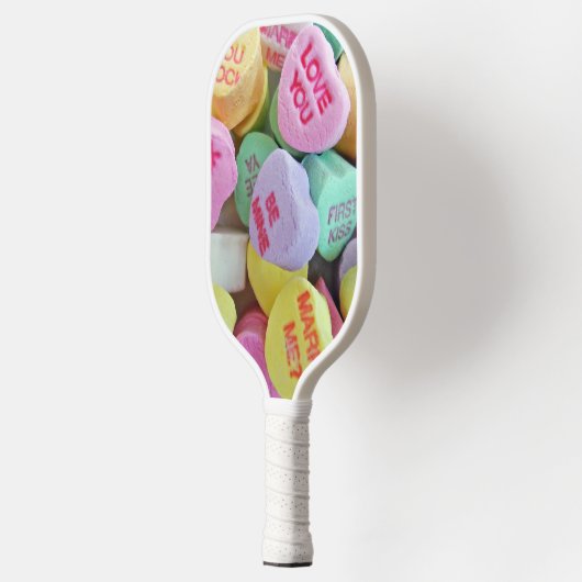 Candy Hearts Pickleball Schläger (Links)