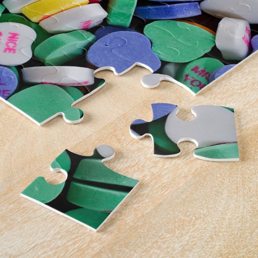 Candy Hearts Pile Puzzle (Seite)