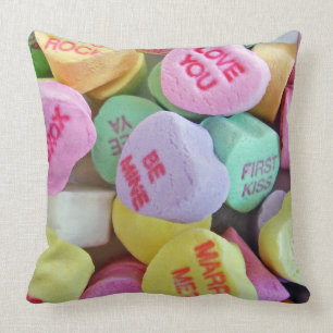 Candy Hearts Pillow Kissen
