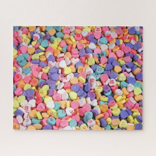 Candy Hearts Puzzle (Horizontal)