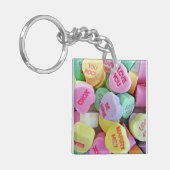 Candy Hearts Schlüsselanhänger (Vorderseite links)