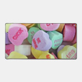 Candy Hearts Schreibtischunterlage (Vorderseite)