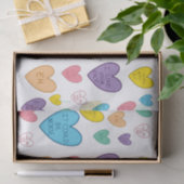 Candy Hearts Seidenpapier (Geschenk)