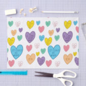 Candy Hearts Seidenpapier (Handwerk)