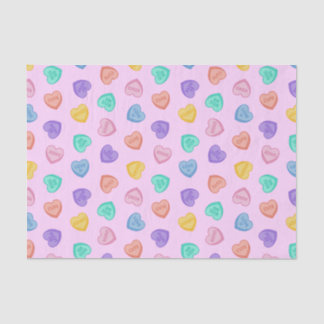 Candy Hearts Seidenpapier