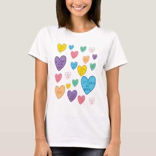 Candy Hearts T-Shirt (Vorderseite)