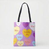 Candy Hearts Tasche (Vorderseite)