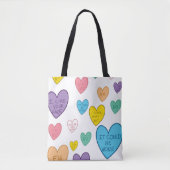 Candy Hearts Tasche (Vorderseite)