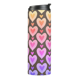 Candy Hearts Thermosbecher