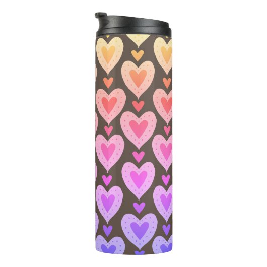 Candy Hearts Thermosbecher (Nach rechts gedreht)